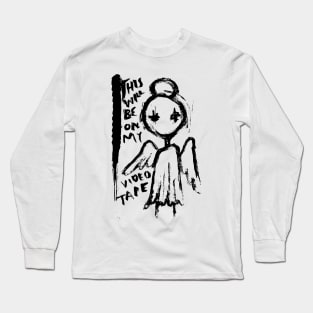 Videotape - Illustrated Lyrics Long Sleeve T-Shirt